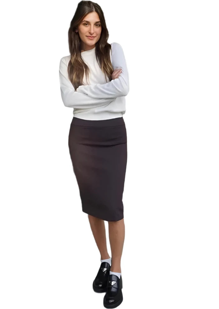 Avenue Montaigne Scuba Pull on skirt – alist100 Avenue Montaigne Scuba Pull on skirt – alist100