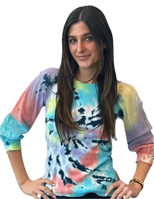 Hardtail 3/4 Bubble Sleeve Tie-Dye – alist100 Hardtail 3/4 Bubble Sleeve Tie-Dye – alist100