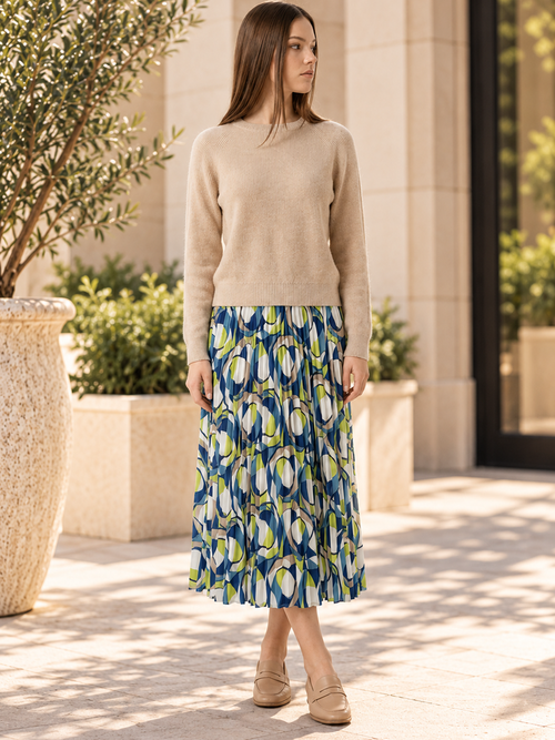 AList Pleated Skirt
