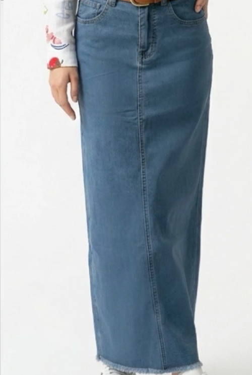 AList Ultra Light Tencel Maxi Skirt
