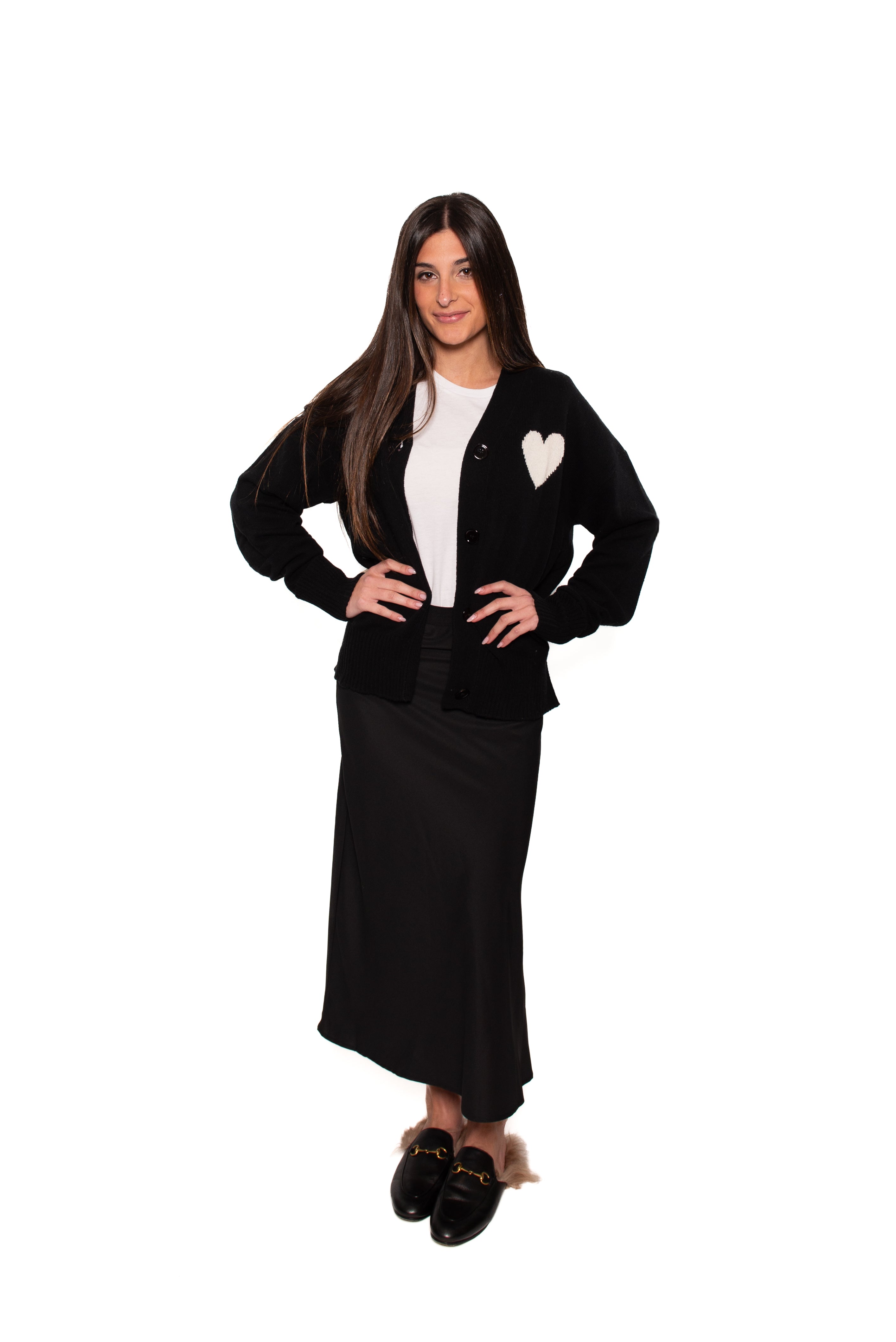 Minnie Rose Oversized Big Heart Cardigan – alist100
