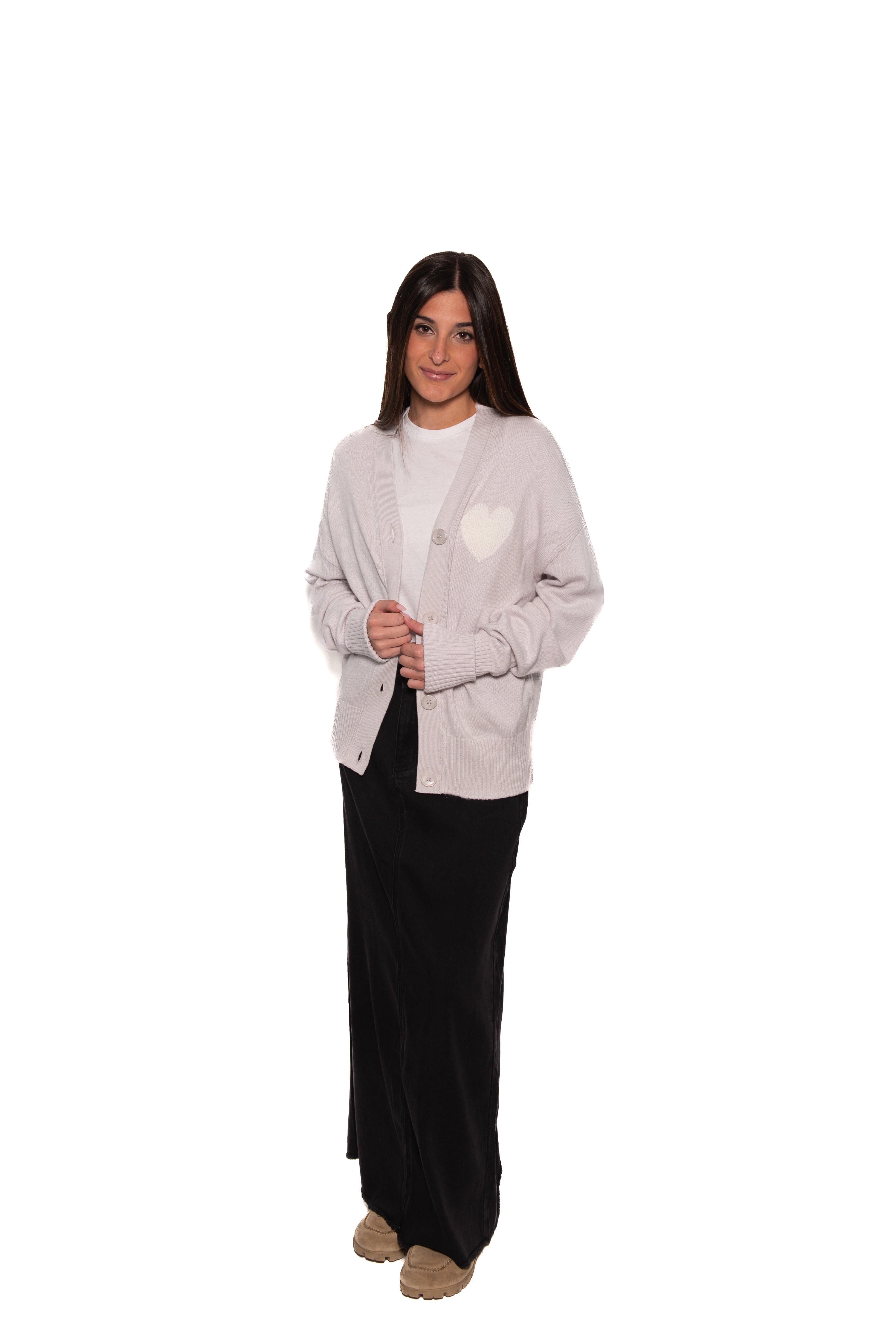 Minnie Rose Oversized Big Heart Cardigan – alist100