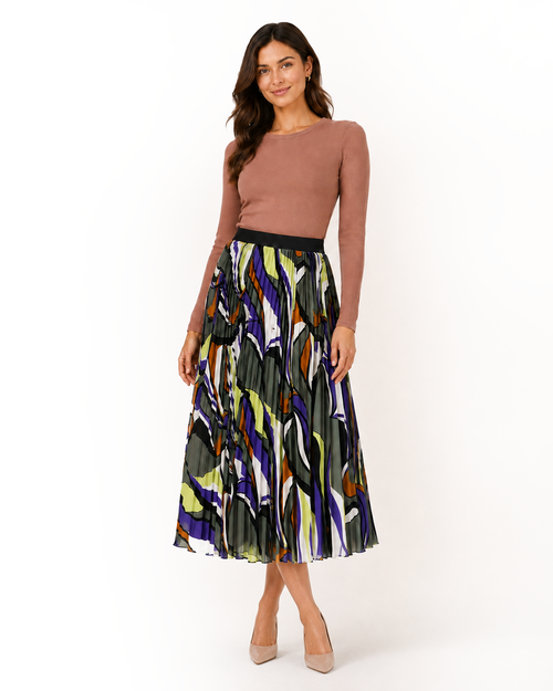 AList Pleated Skirt