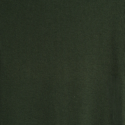 Fitted Waffle Long Sleeve Shirt