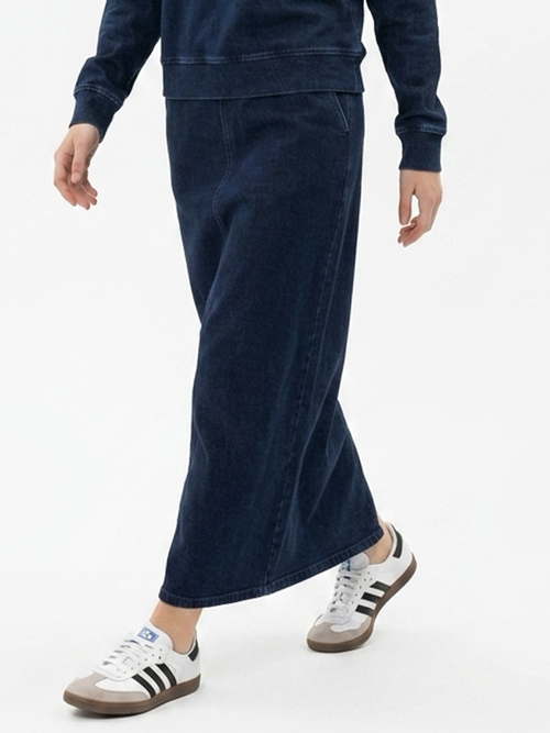 HardTail Denim Sweatshirt Skirt
