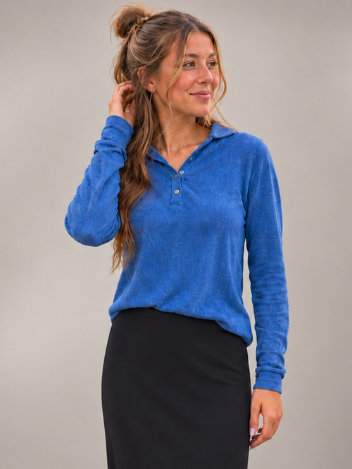 Hardtail Solid Long Sleeve Polo