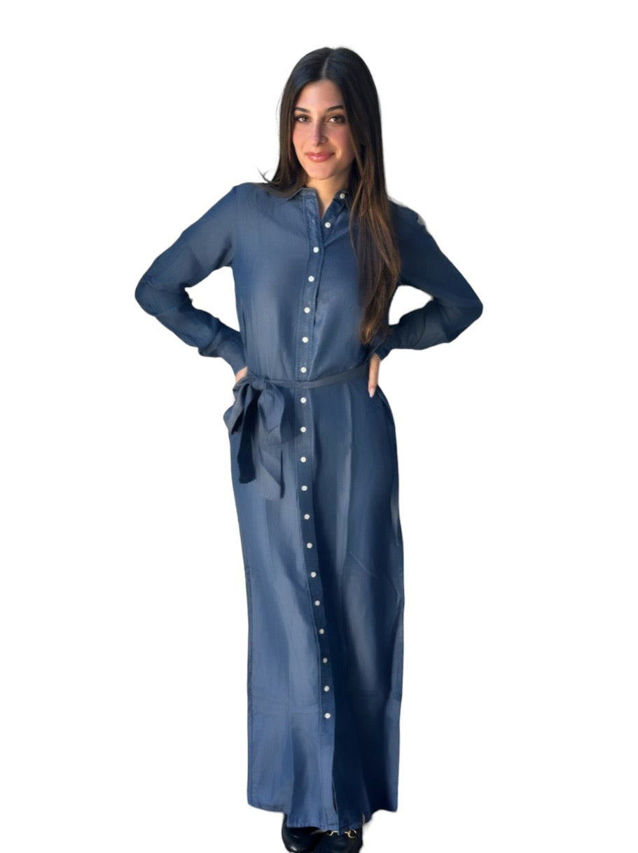 Alist Button Down Chambray Denim Dress alist100 Alist Button Down Chambray Denim Dress alist100
