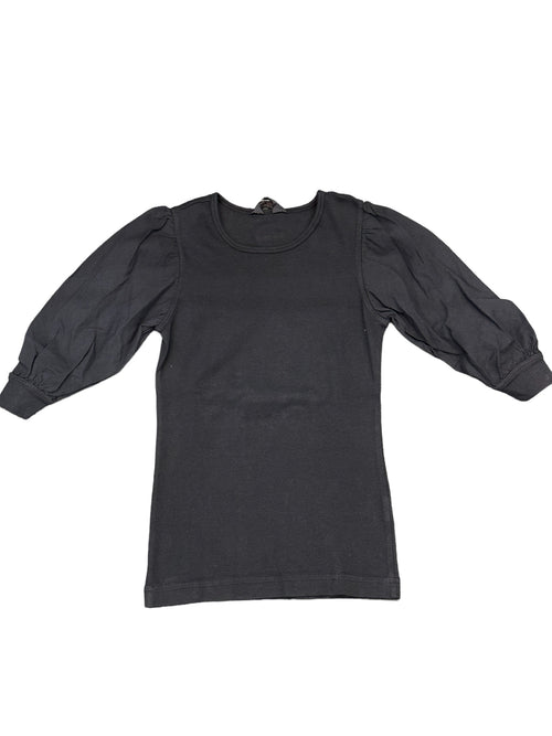 Kids 3/4 Sleeve Bubble Solid Shirt