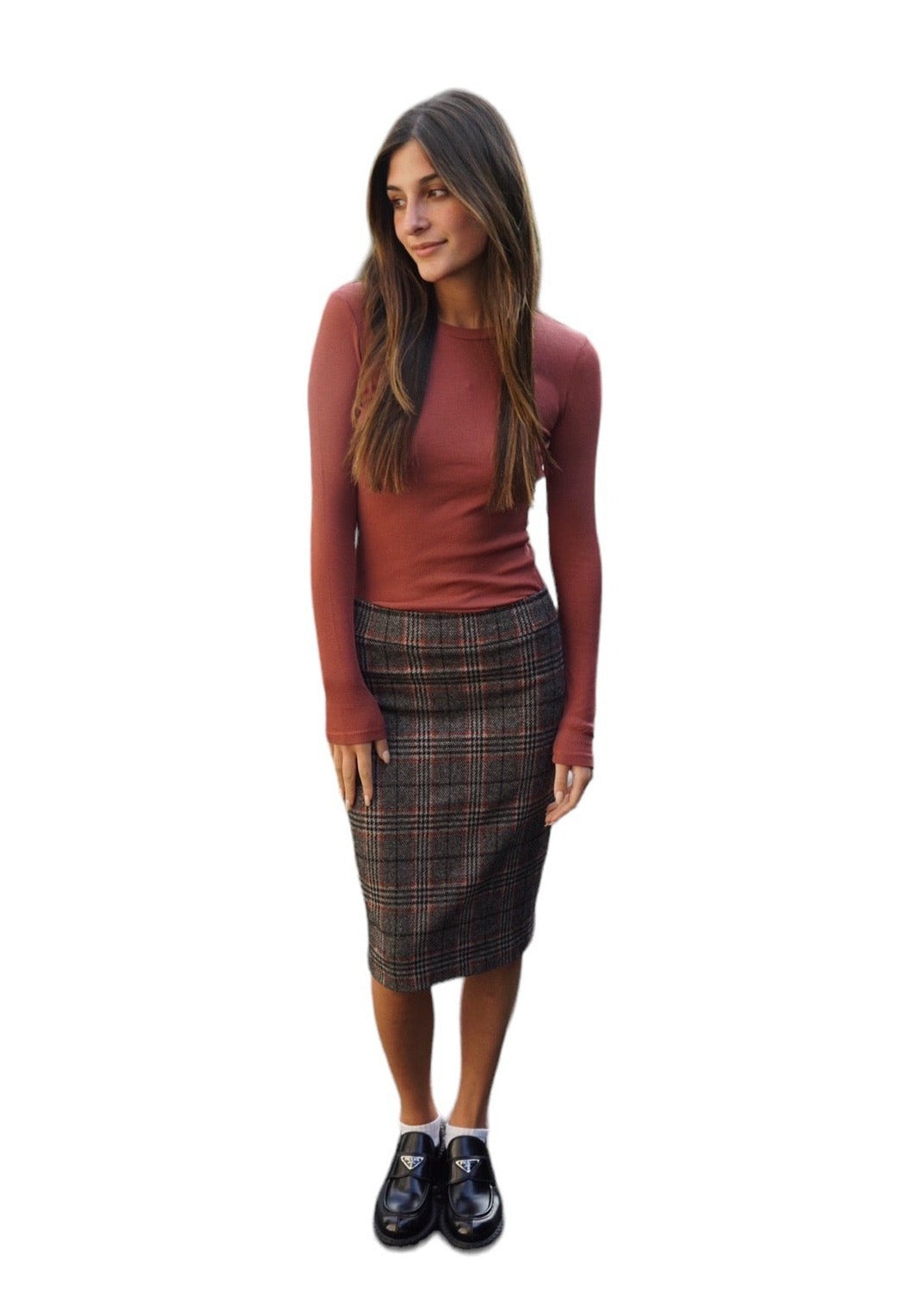 Avenue Montaigne Pull-On skirt