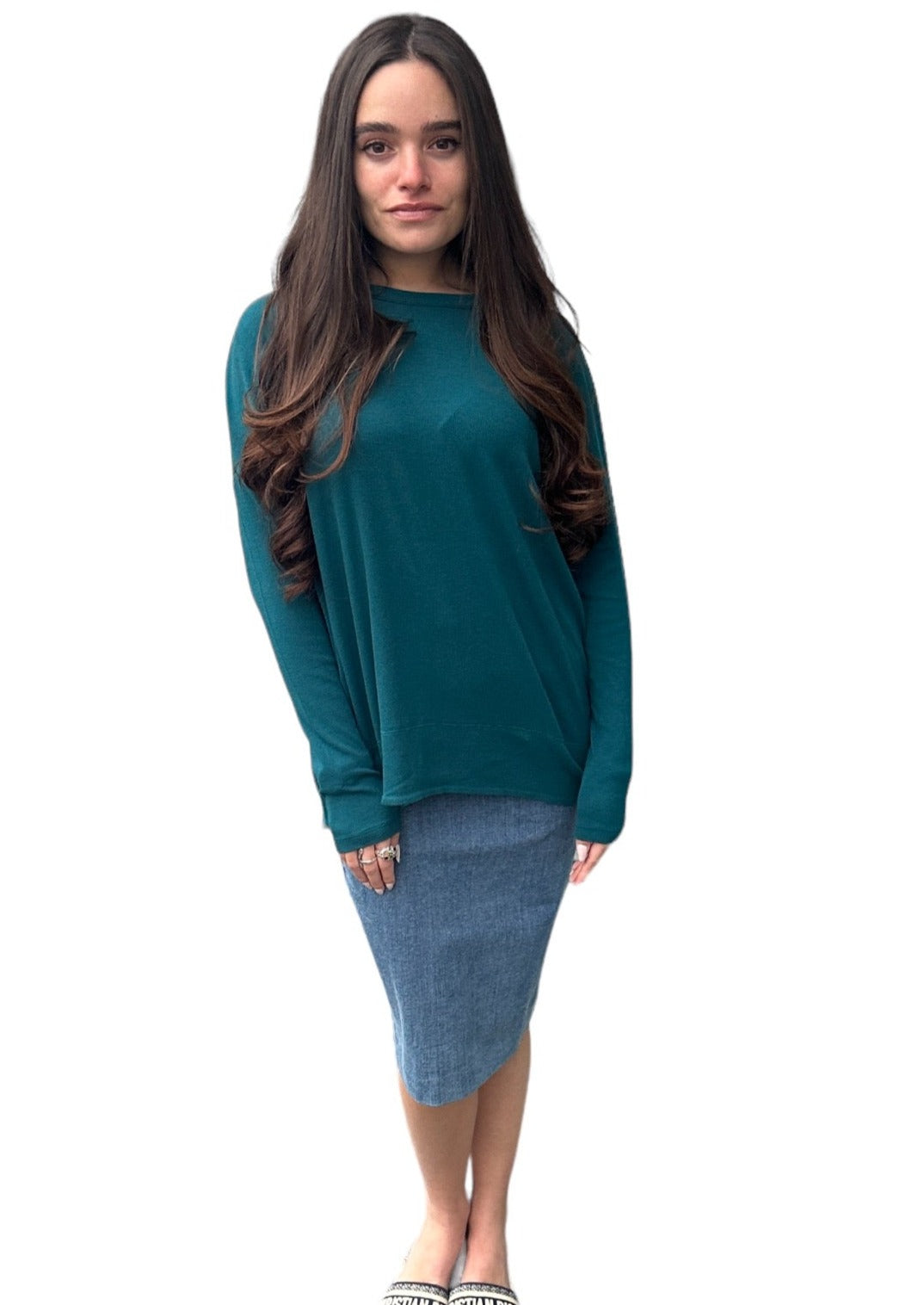 トップス JentLouis sleeve long tee Women's Long Sleeve Crop