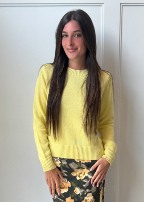Kokun Cotton Flat Knit Sweater