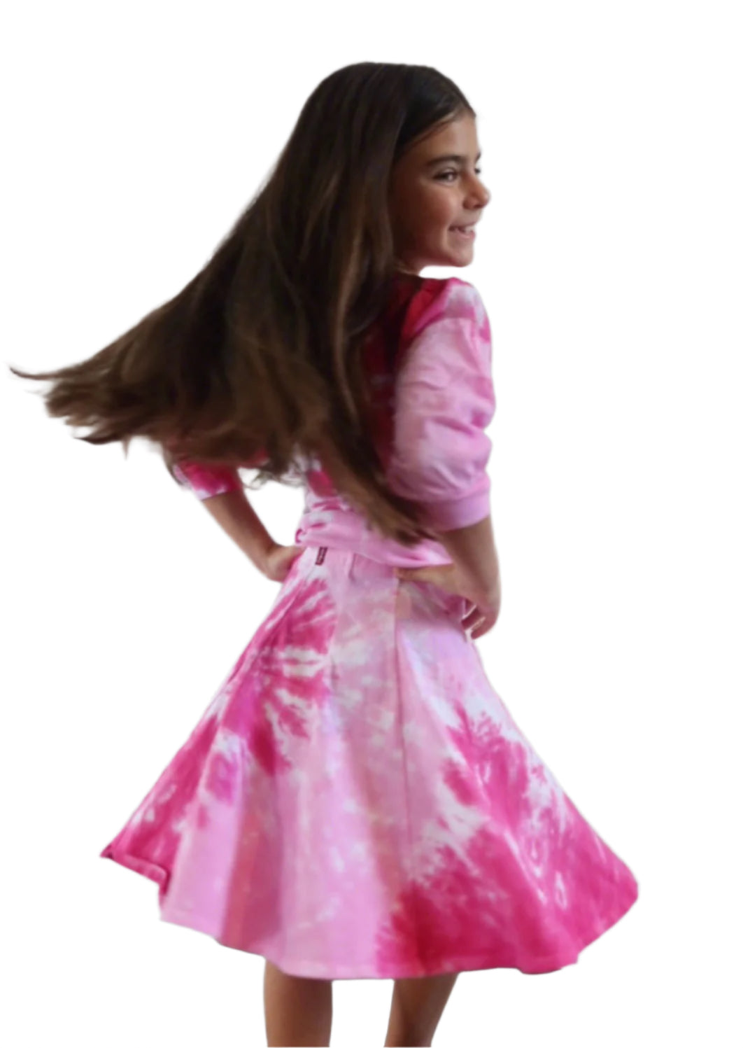 Kids Hardtail Fit and Flare tie dye – alist100