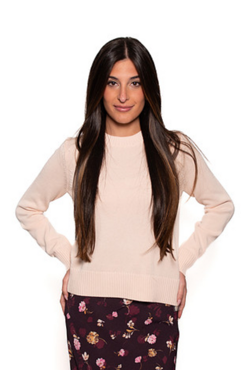 Kokun Cotton Flat Knit Sweater