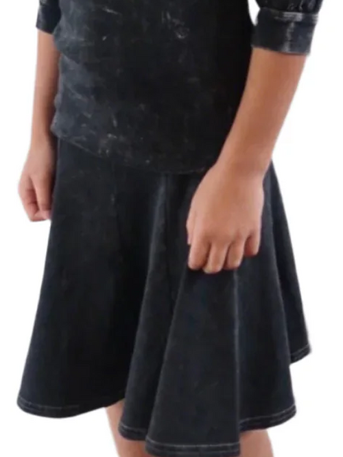 Kids Fit 'N Flare Skirt Denim