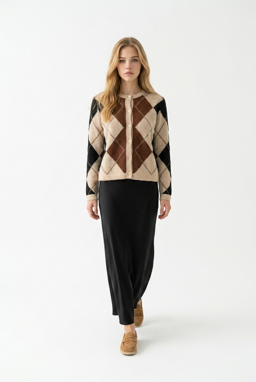 Kokun Argyle Sweater