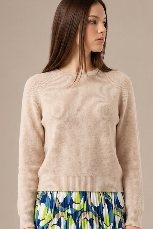 Kokun Raglan Crew Sweater