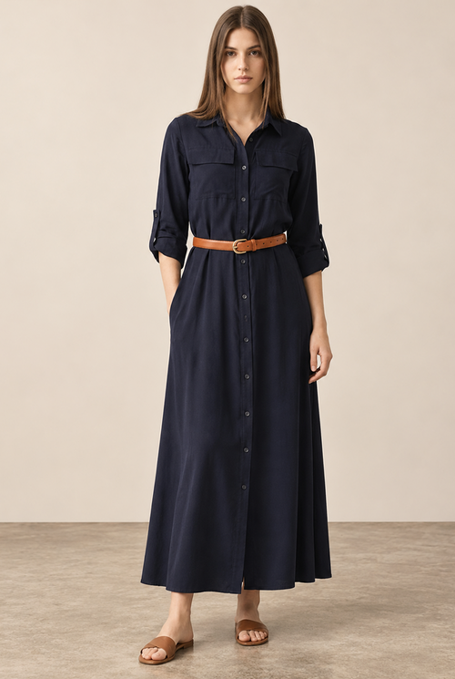 Lola & Sophie Button Down Dress
