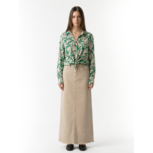 AList Long Sleeve Button Down Blouse