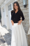 ALIST White Maxi Skirt