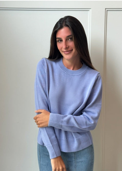 Kokun Cotton Flat Knit Sweater