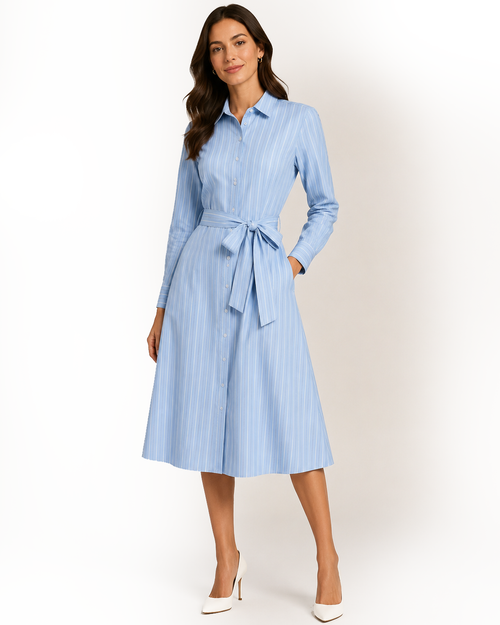AList Ulitimate Midi Shirt Dress
