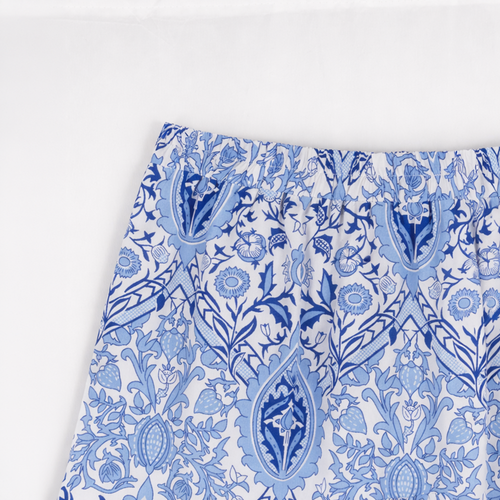 AList Three Tiered Maxi Skirt in Santorini