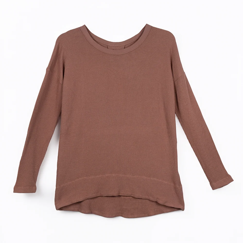 Long Sleeve Waffle Shirt