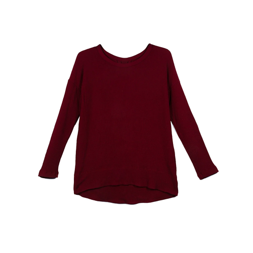 Long Sleeve Waffle Shirt