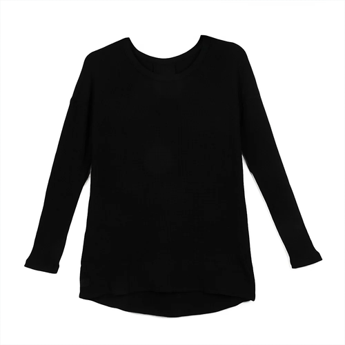 Long Sleeve Waffle Shirt