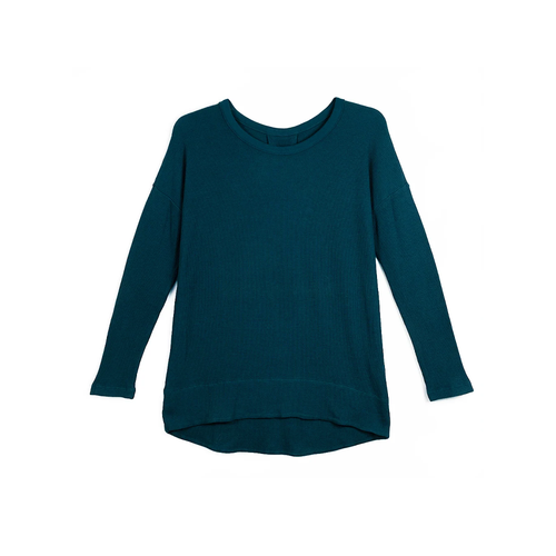 Long Sleeve Waffle Shirt