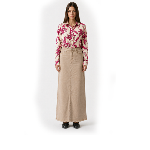 AList Long Sleeve Button Down Blouse